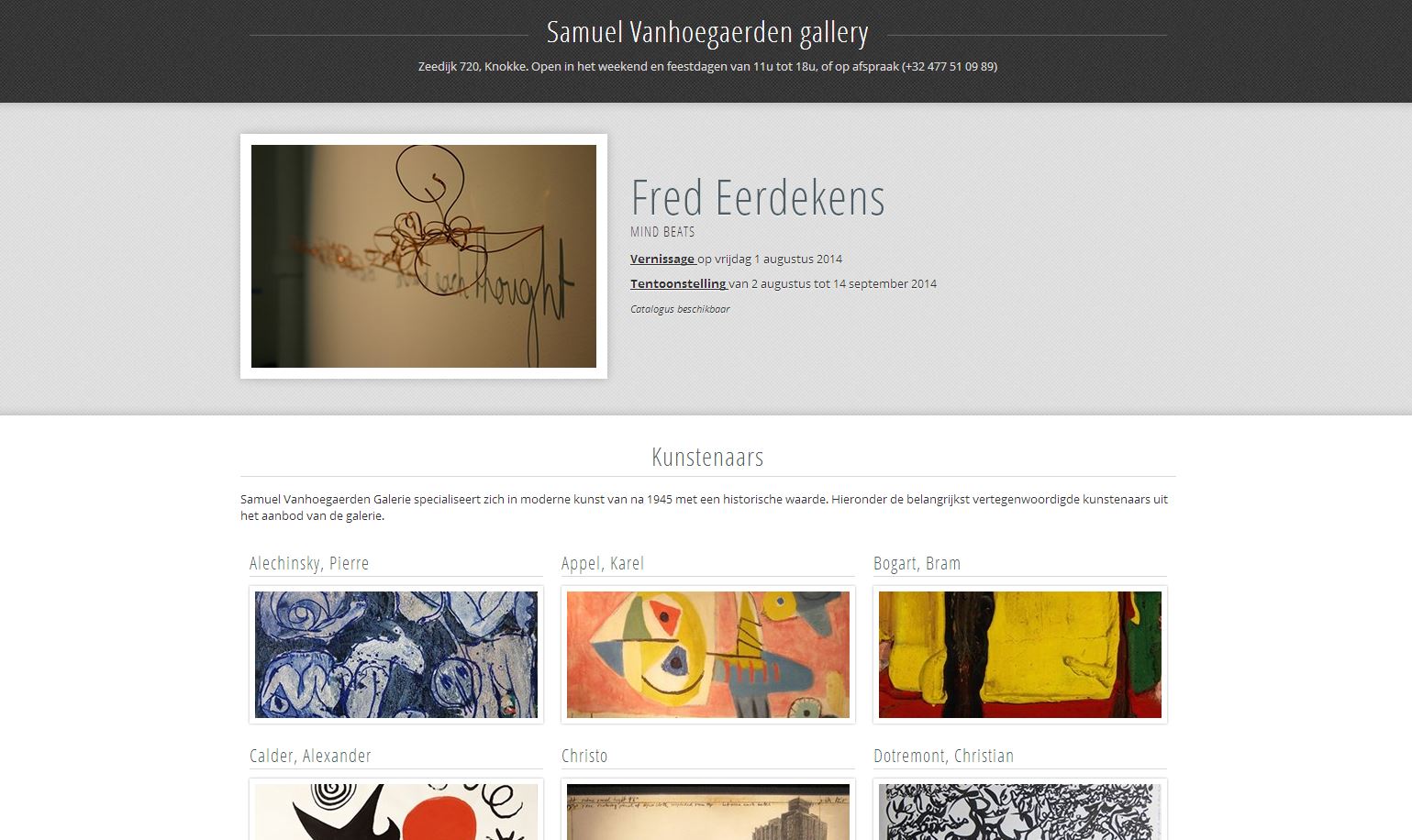 Samuel Vanhoegaerden gallery