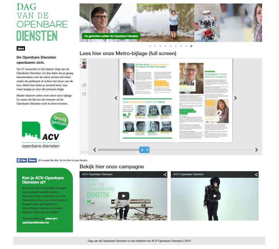 Dag van de openbare diensten - ACV