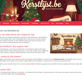 Kerstlijst.be
