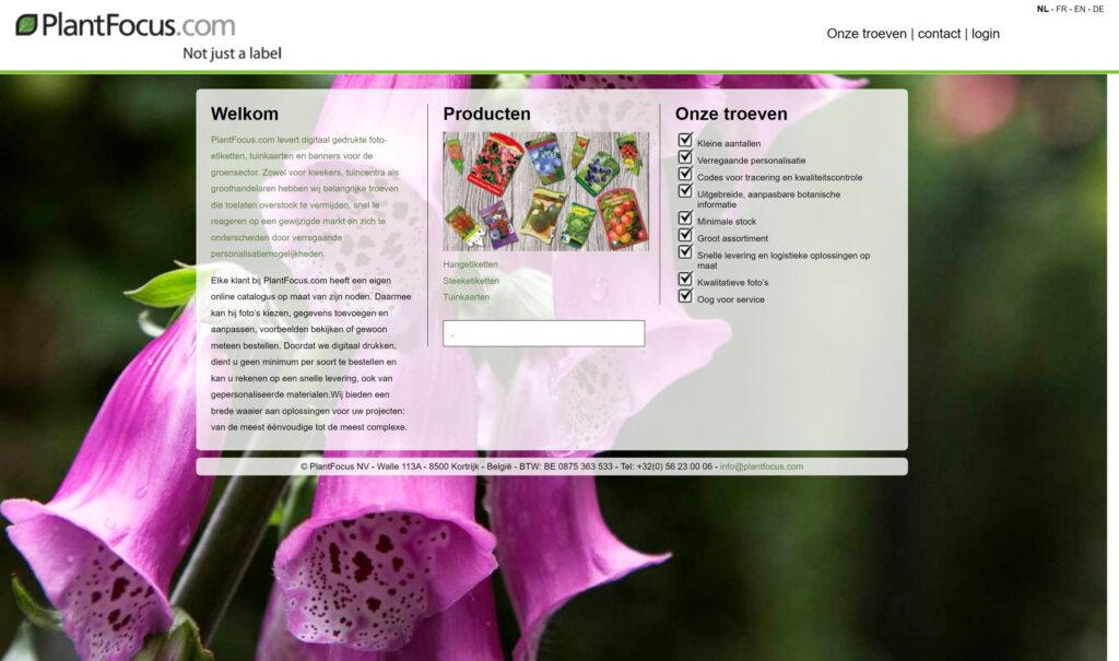 Software PlantFocus