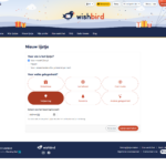 Dashboard van Wishbird.be
